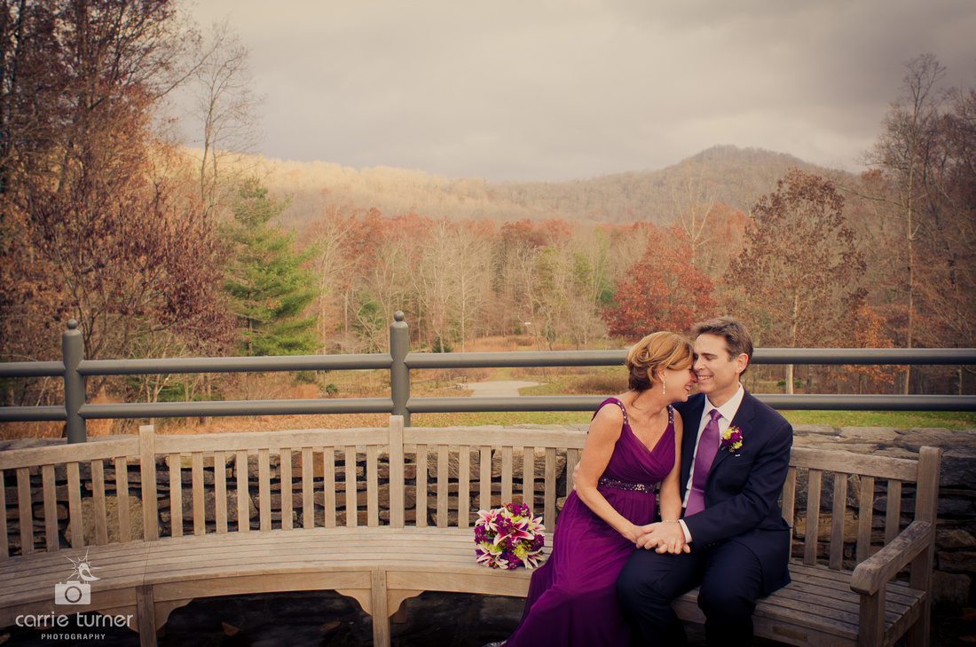 "Asheville, NC wedding photography - NC Arboretum wedding" 
